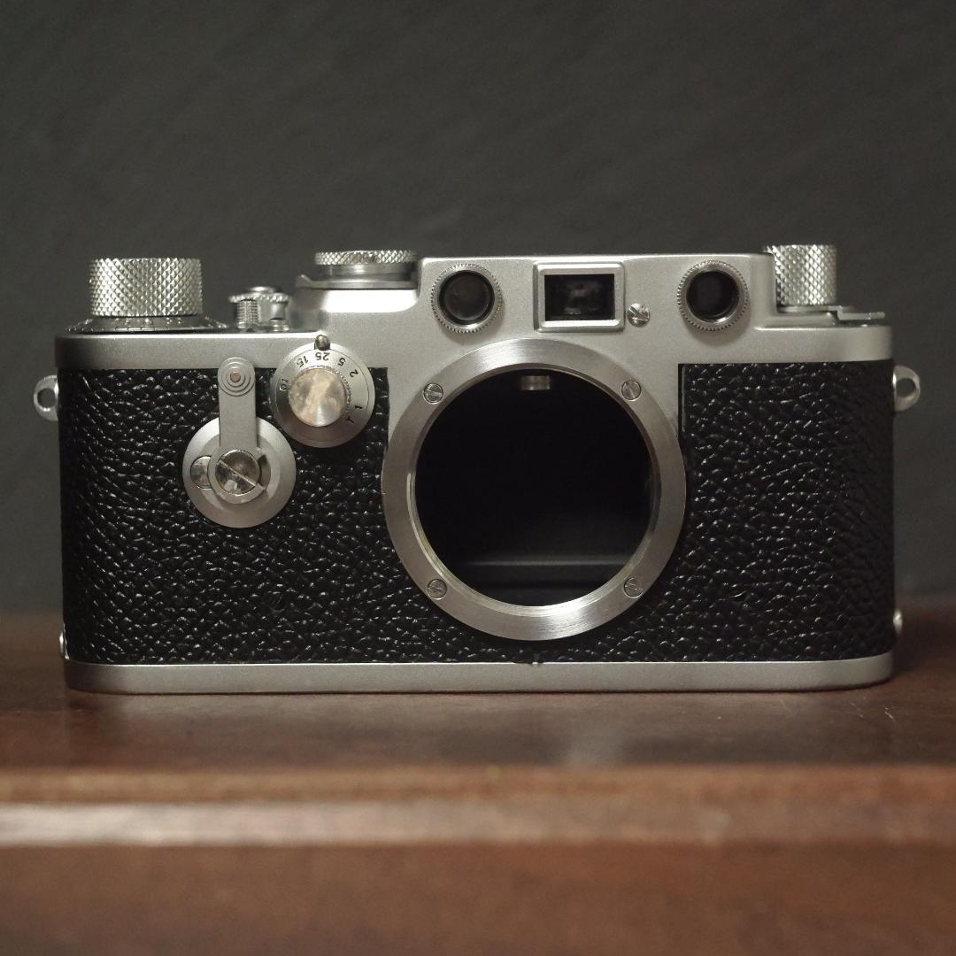 試射済！OH・シャッター幕交換済　バルナックライカ Ⅲf 3f RD セルフ付き