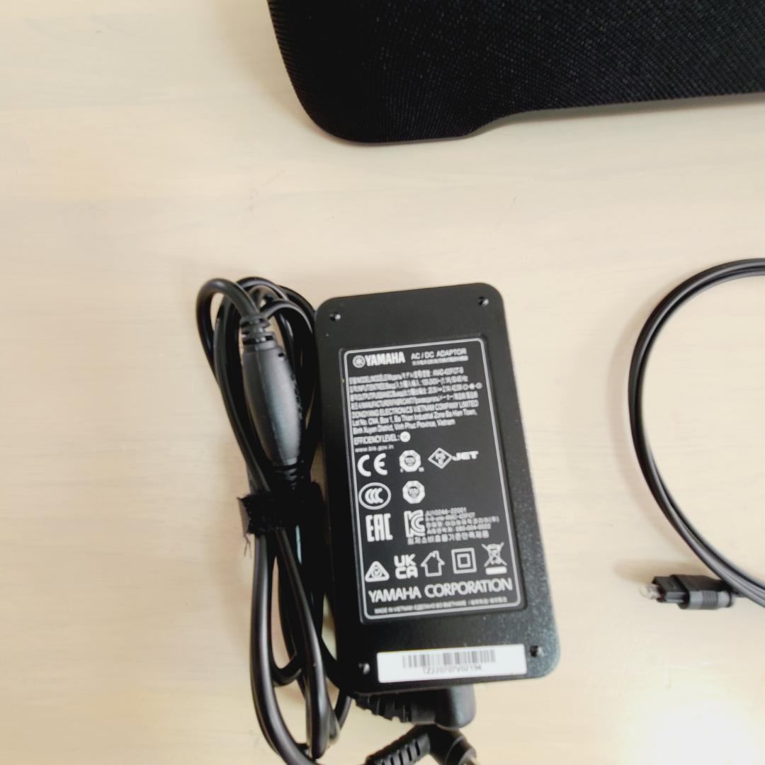 【極美品】YAMAHA SR-C20A コンパクトサウンドバー ブラック ヤマハ