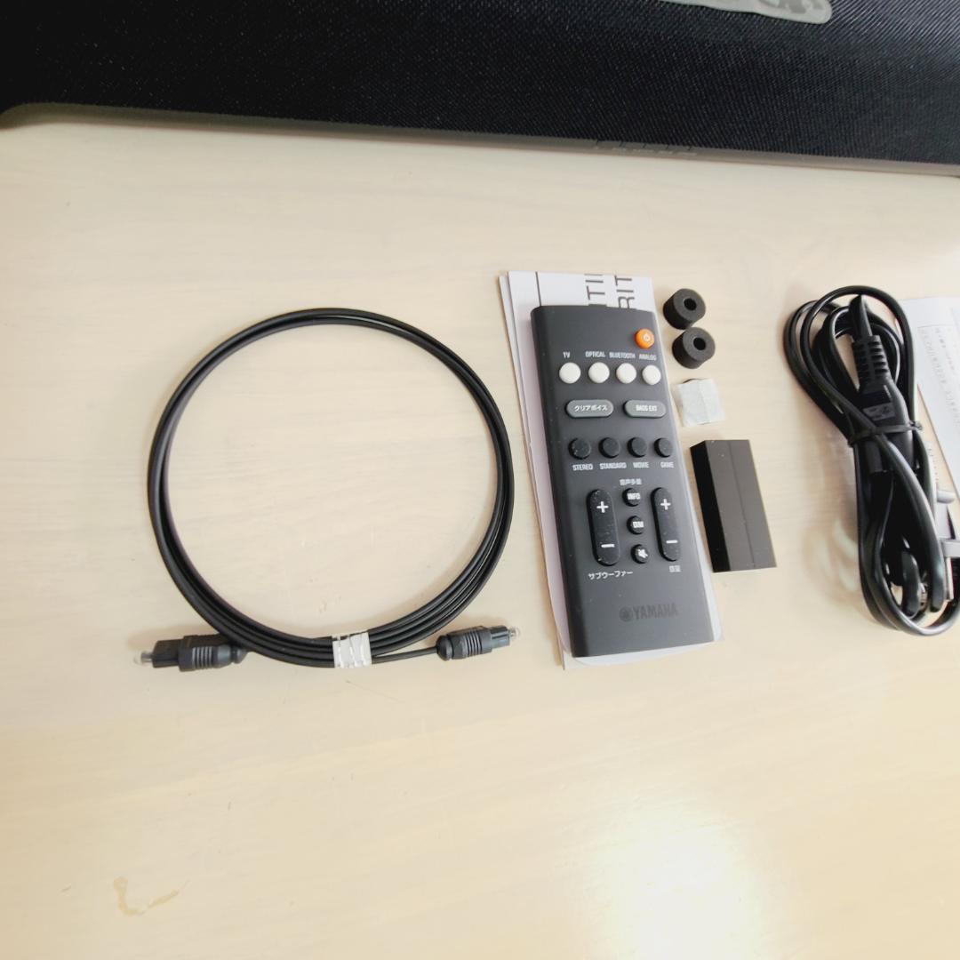 【極美品】YAMAHA SR-C20A コンパクトサウンドバー ブラック ヤマハ