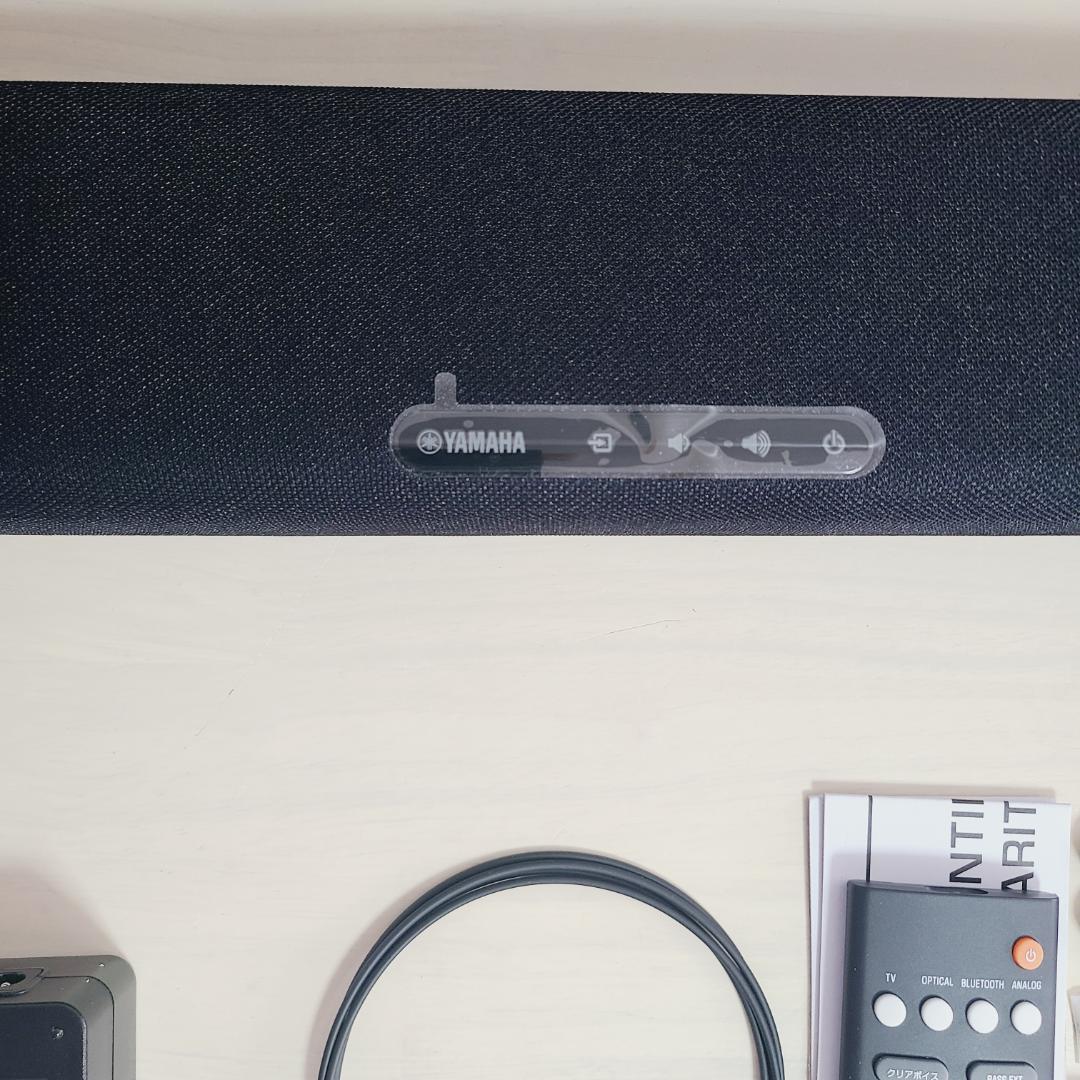 【極美品】YAMAHA SR-C20A コンパクトサウンドバー ブラック ヤマハ