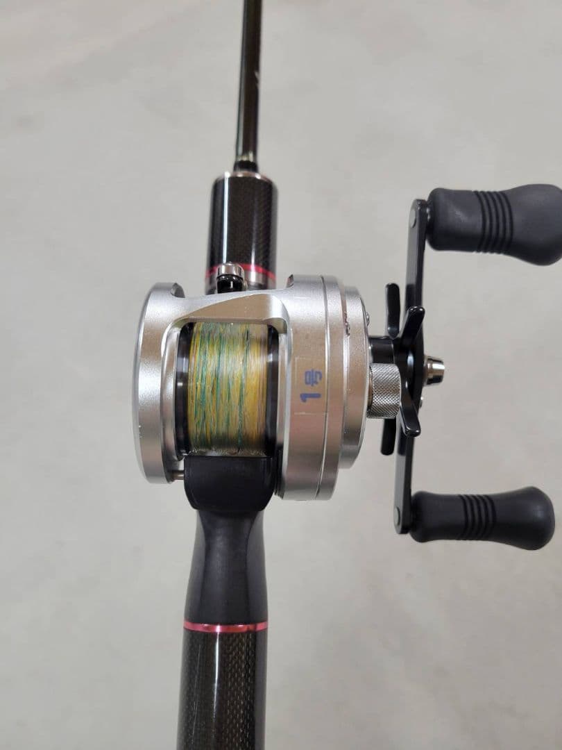 シマノカルカッタ200PG　パームス　メタルウィッチタイラバロッド・リールセット