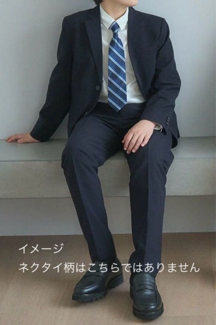 GLOBAL WORK ネイビー スーツ 160【ネクタイ付き】