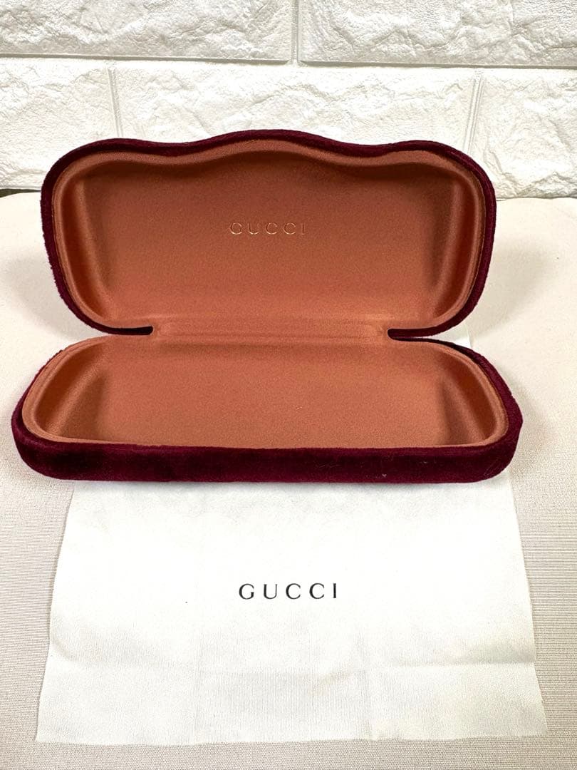 GUCCI gucci グッチ　メガネ　サングラス カラーレンズ　度なし