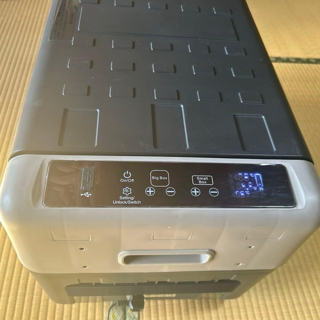 ポータブル 冷蔵庫 30L 2室　車載 SUNPIE