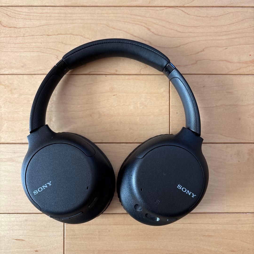 SONY ワイヤレスヘッドホン ブラック