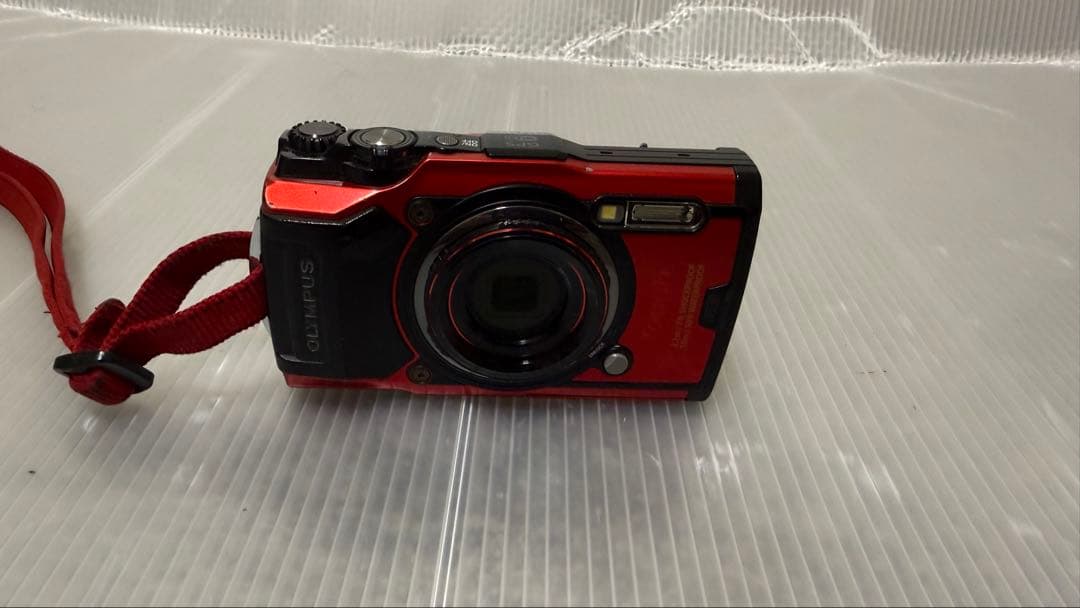 Olympus TG-6 レッド カメラ 4K　ジャンク