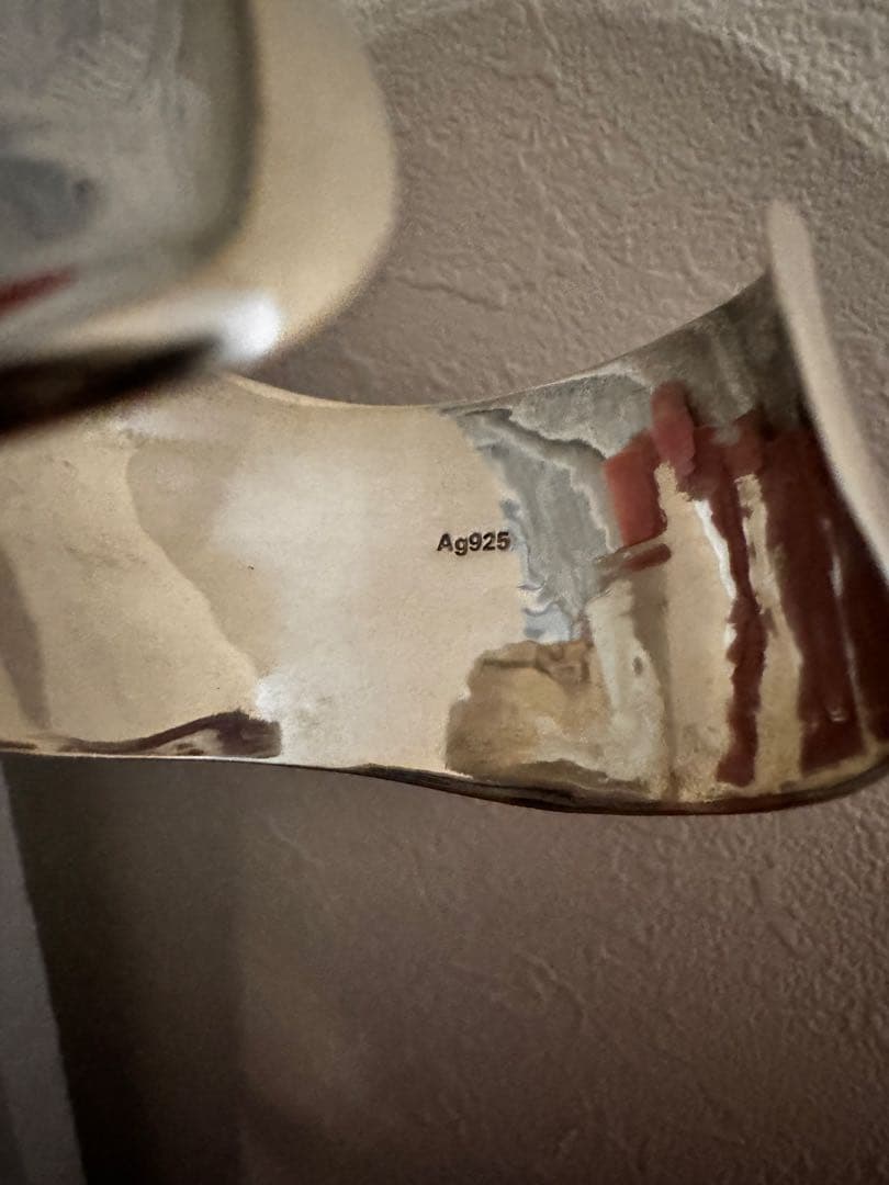 a g 925 刻印あり　シルバー　ブレスレット　バングル