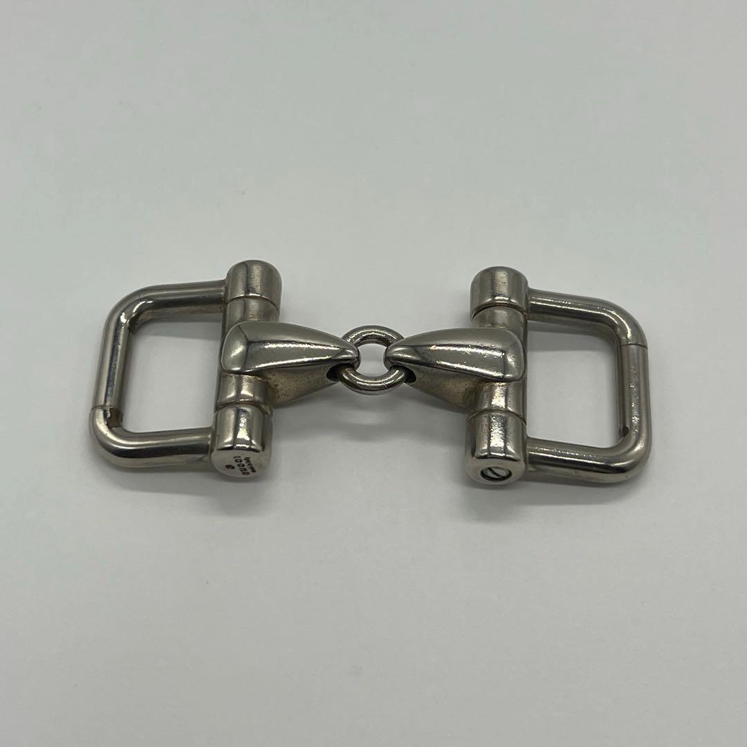 グッチ GUCCI ホースビット キーリング キーホルダー メタル オールド