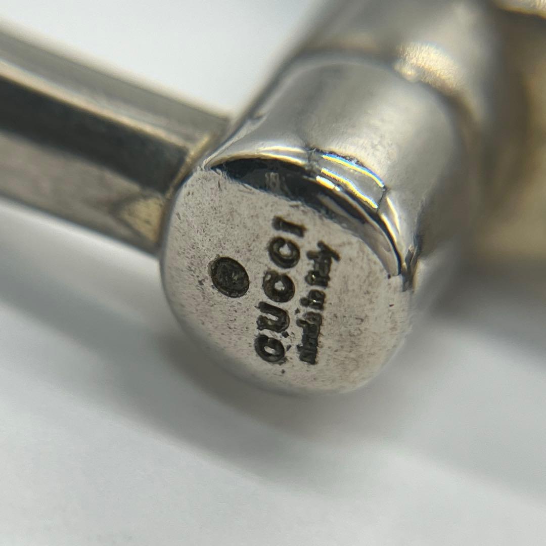 グッチ GUCCI ホースビット キーリング キーホルダー メタル オールド