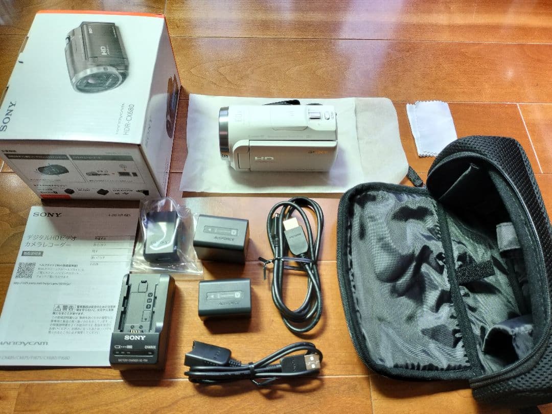 Sony HDR-CX680 ビデオカメラ