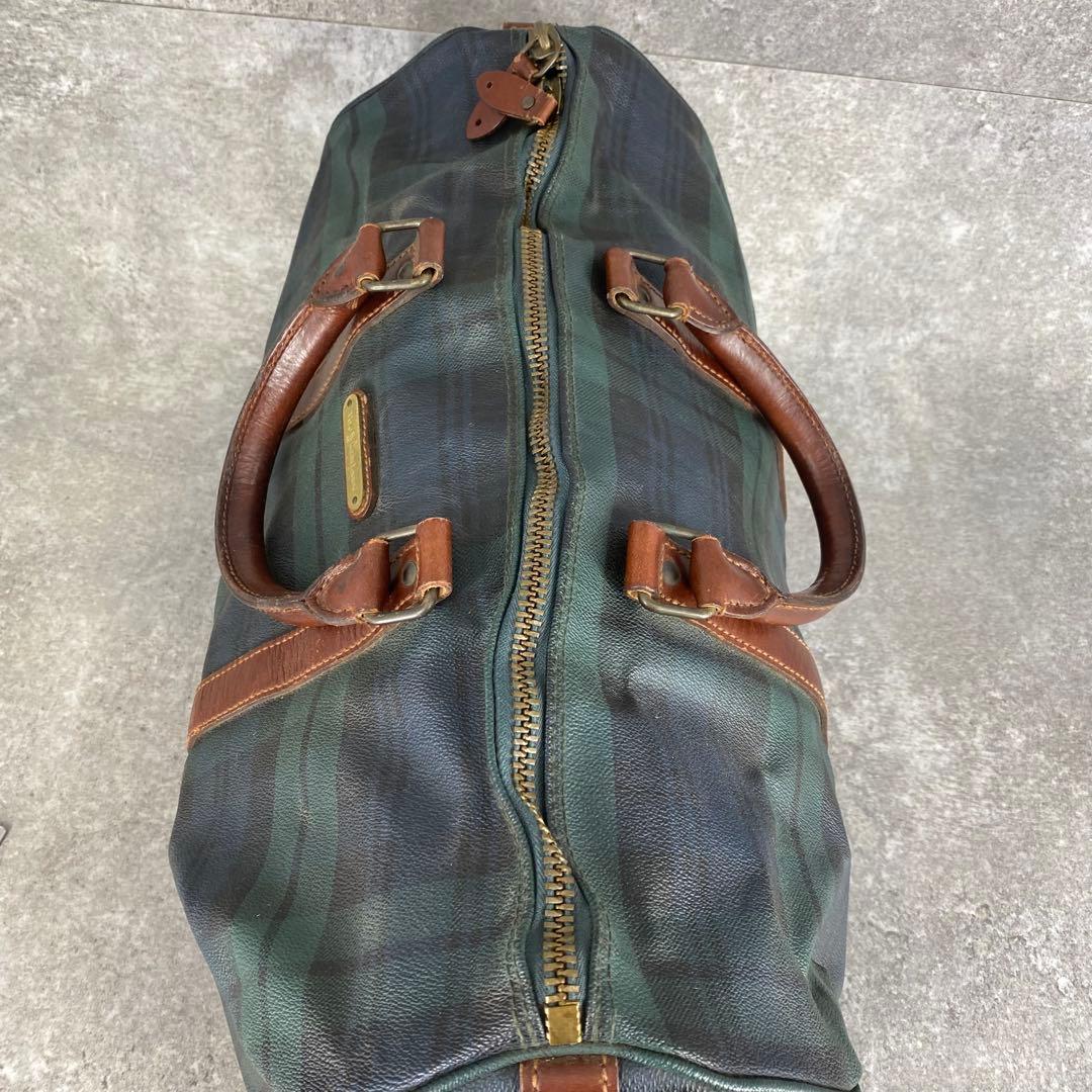 バッグ Vintage Polo Ralph Lauren Check Boston