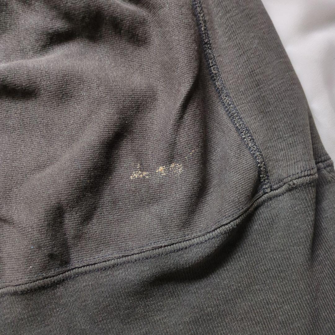 【黒 usa製】チャンピオン スウェット XL フェード ブラック ビンテージ