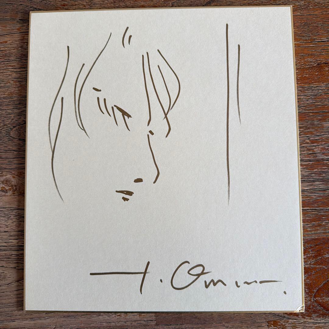 日*9様 天野喜孝　サイン色紙