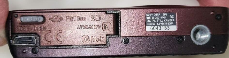 【美品】SONY Cyber-shot DSC-WX5