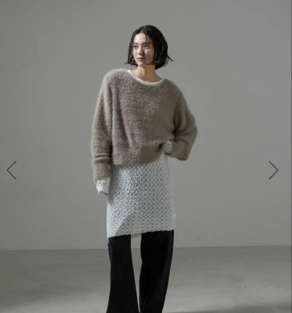 SALON adam et rope' レースワンピース