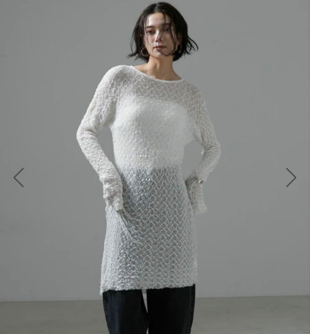 SALON adam et rope' レースワンピース