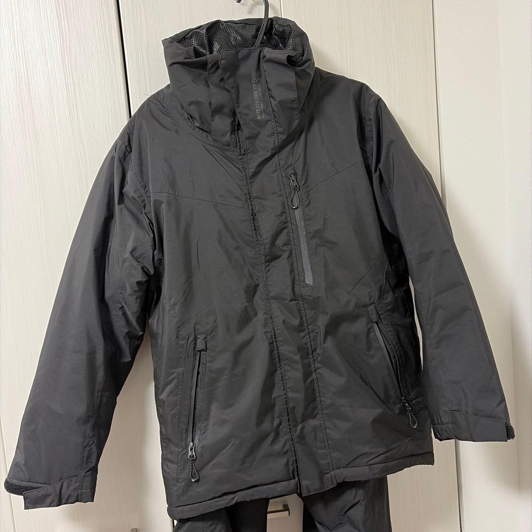 ワークマン　イージス　防水防寒スーツ　上下 相京ブラック ライディング LL