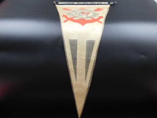 クラブ支給品　親善試合ペナント交換用公式コリンチャンスフラッグ ＆ 選手間交換用