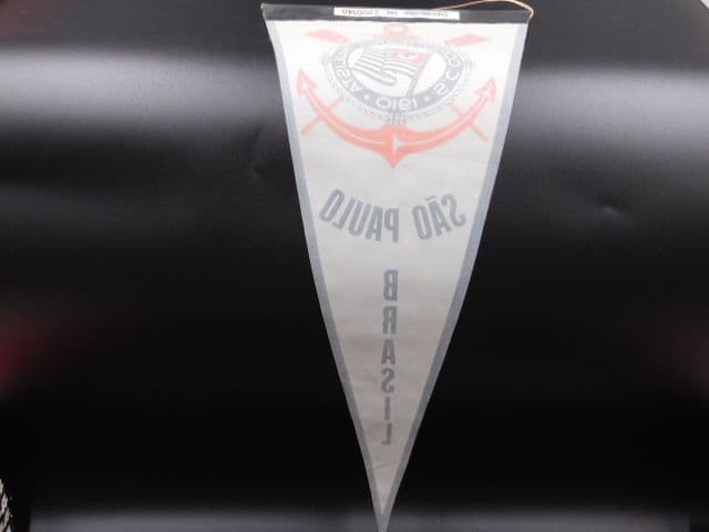 クラブ支給品　親善試合ペナント交換用公式コリンチャンスフラッグ ＆ 選手間交換用