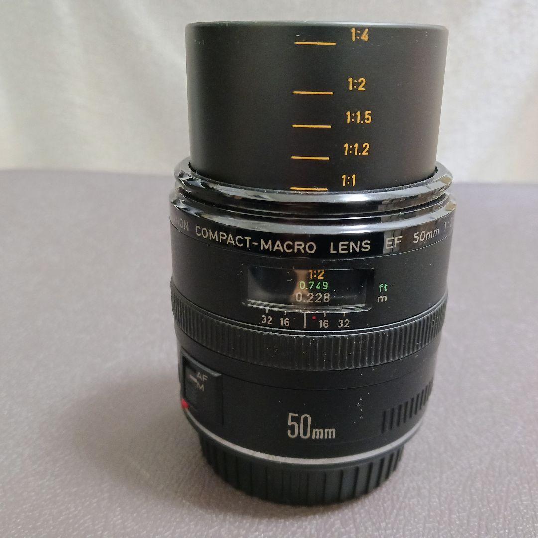 【光学超美品・試写有】Canon Compact-macro 50mm F2.5