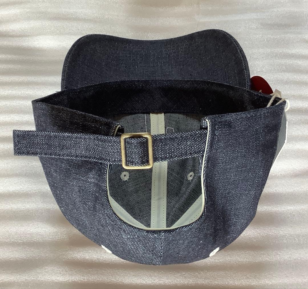 [新品 未使用品]FULLCOUNT フルカウント デニムキャップ Fロゴ