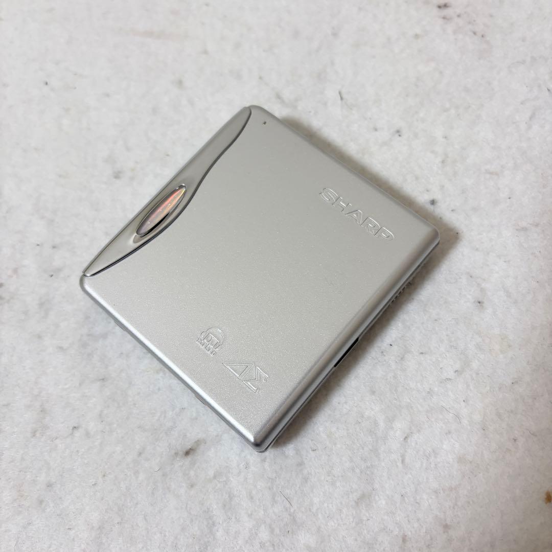 SHARP AUVI ポータブルMDプレイヤー MD-DS55 リモコン 動作品
