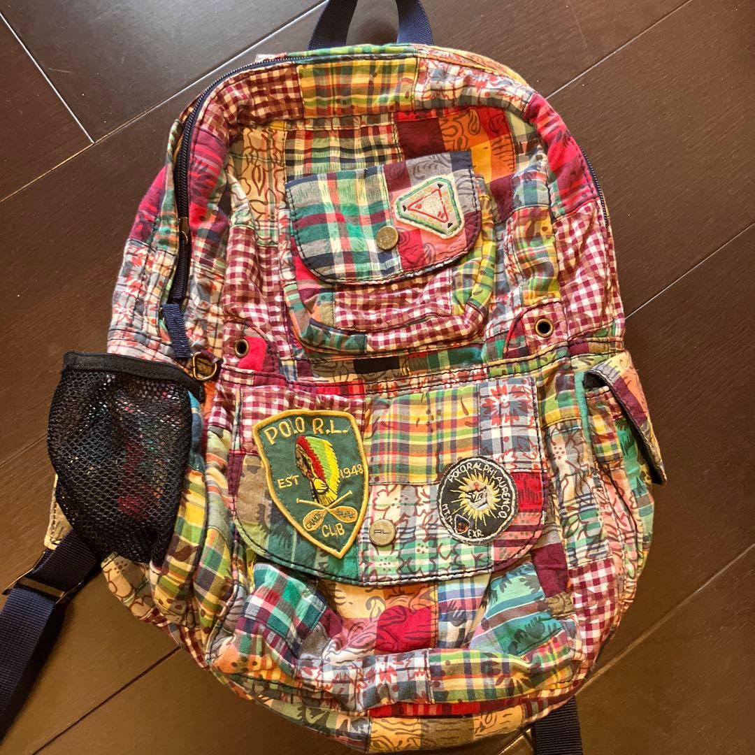 ラルフローレン リュック　パッチワーク