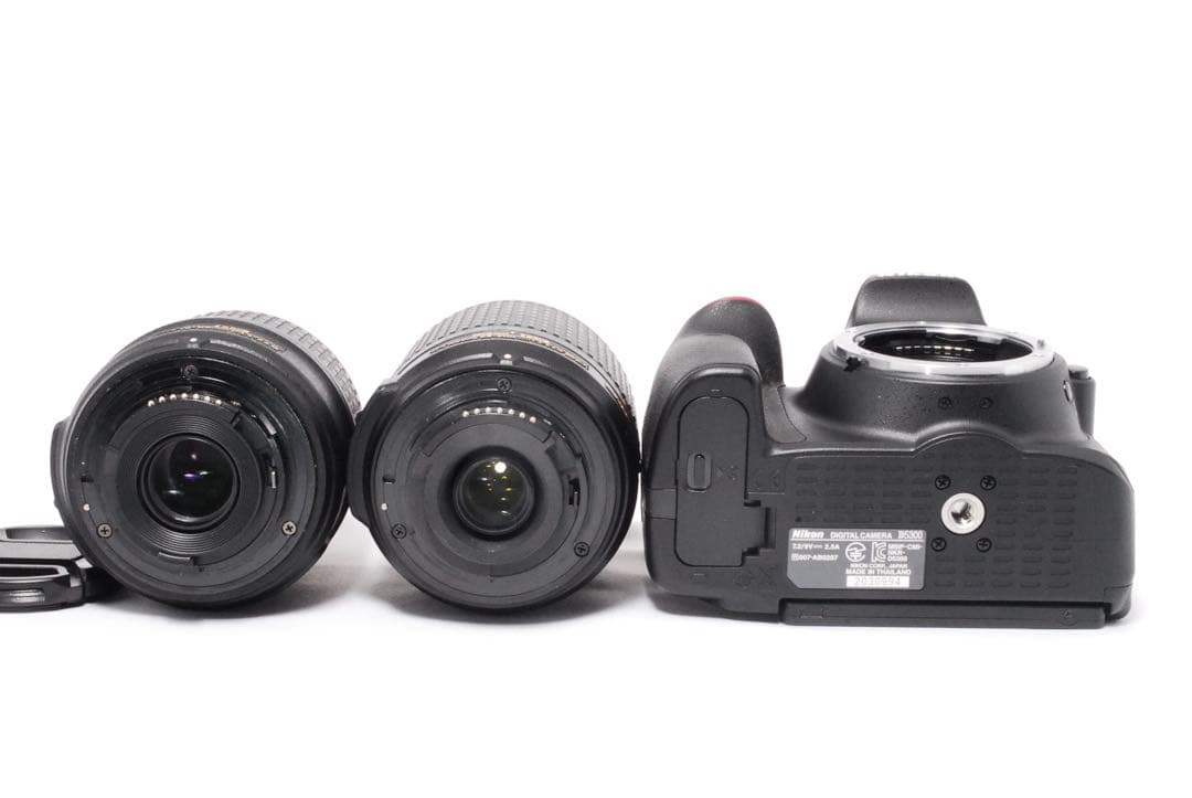 超美品◆Nikon D5300 ダブルレンズセット◆WiFi搭載◆一眼レフカメラ
