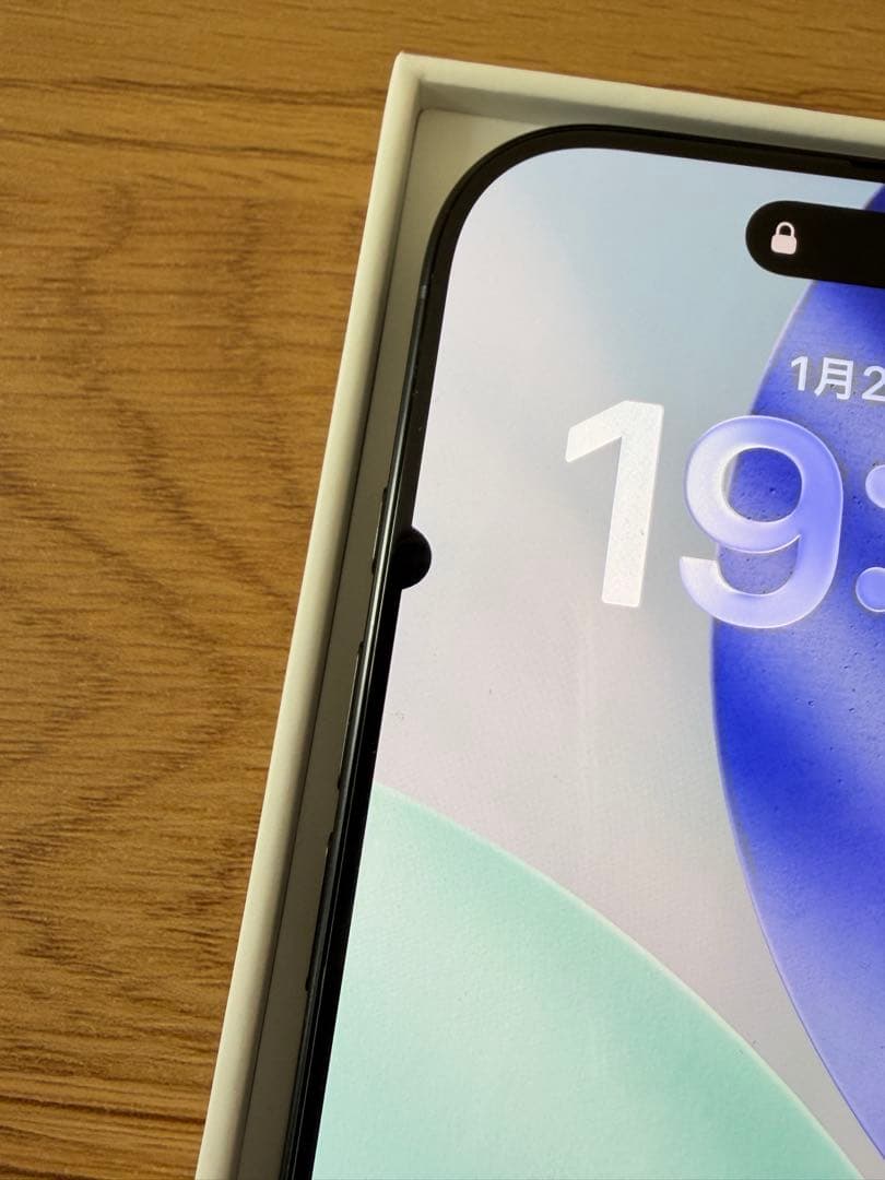 iPhone16ProMax 256GB 液晶表示不良 おまけ