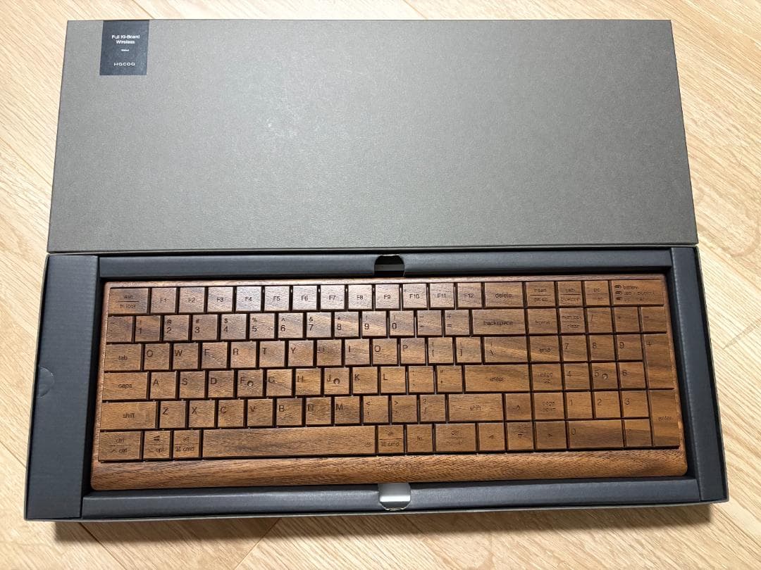 Hacoa Full Ki-Board Wireless [英語配列・赤軸]