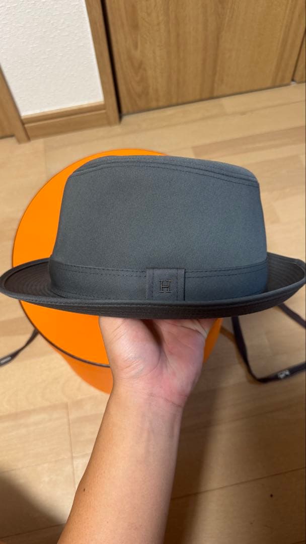 【箱有】エルメス ハット帽子サイズ60 値下げ交渉検討