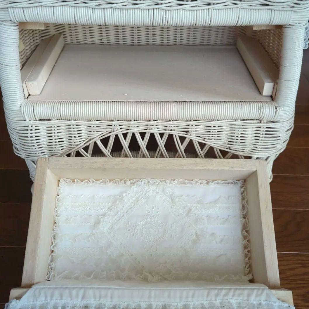 みつ　さえらヒスクローネ　チェスト　スリッパ・マガジンラック（引き出し1個