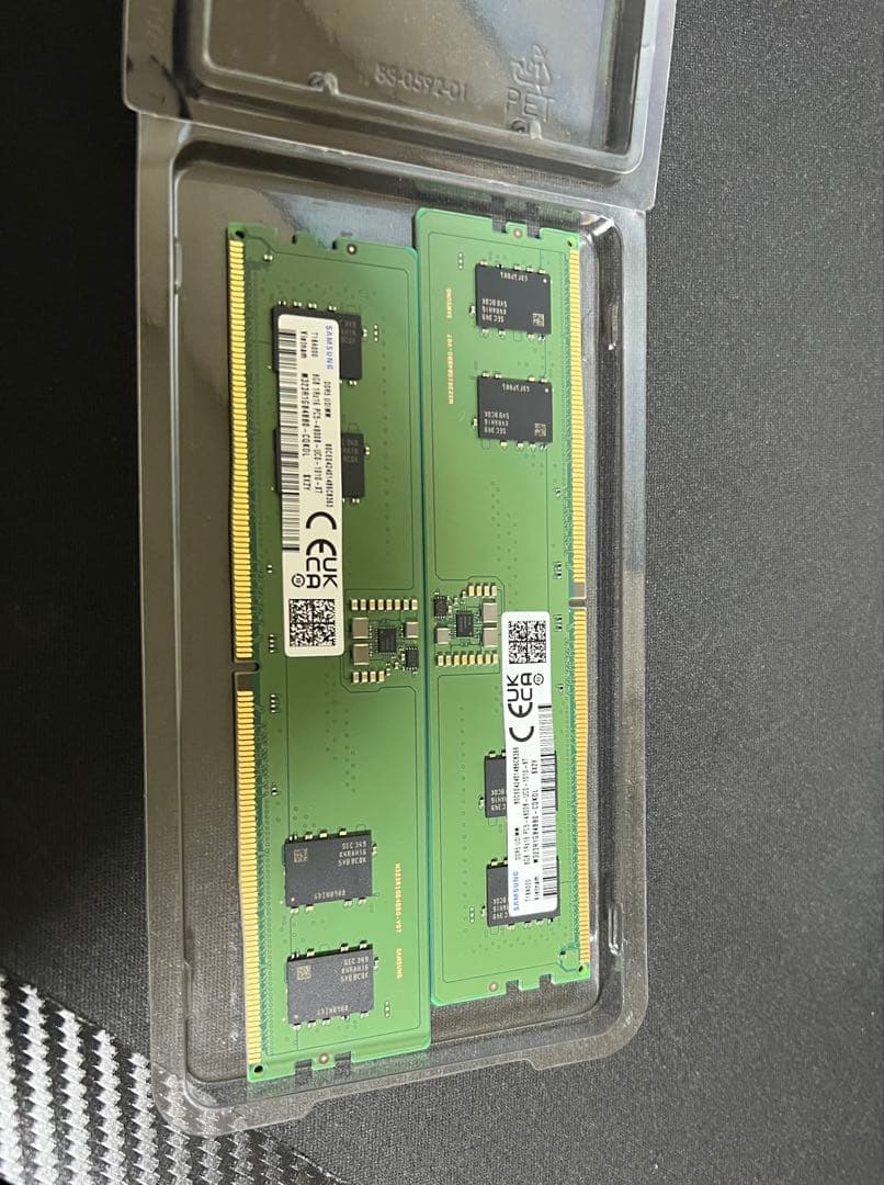 Samsung DDR5-4800 8GB×2 16GB デスクトップメモリ