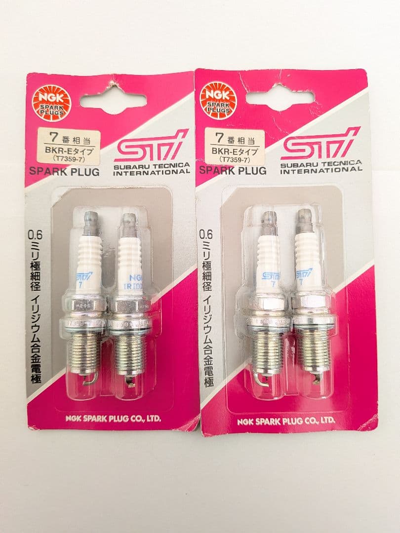 当時物 STI スパークプラグ 未開封 4本