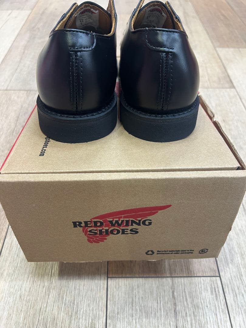 RED WING SHOES ブラック レースアップ 8 1/2 D