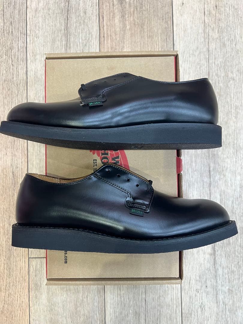 RED WING SHOES ブラック レースアップ 8 1/2 D