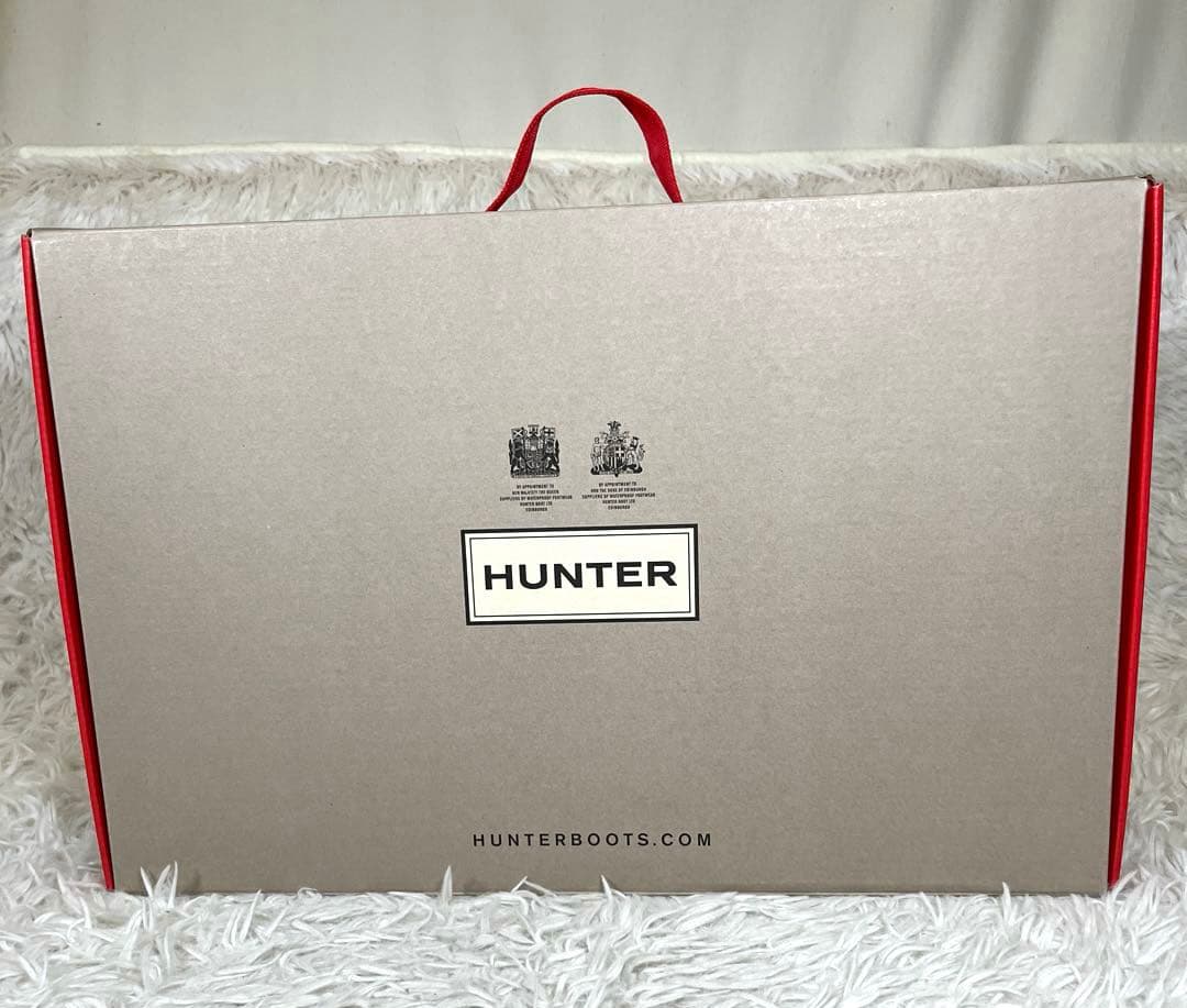 HUNTER ブラック 長靴 スタッズ付き