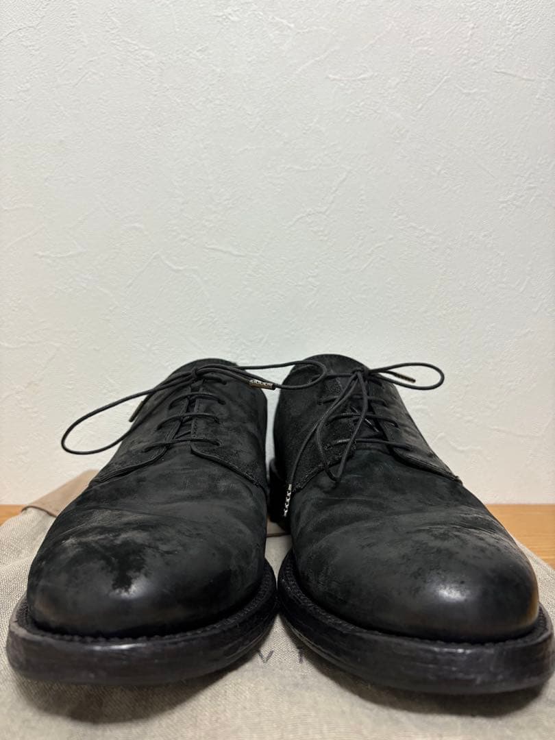 靴 Tagliovivo Culatta Reverse Leather Derby