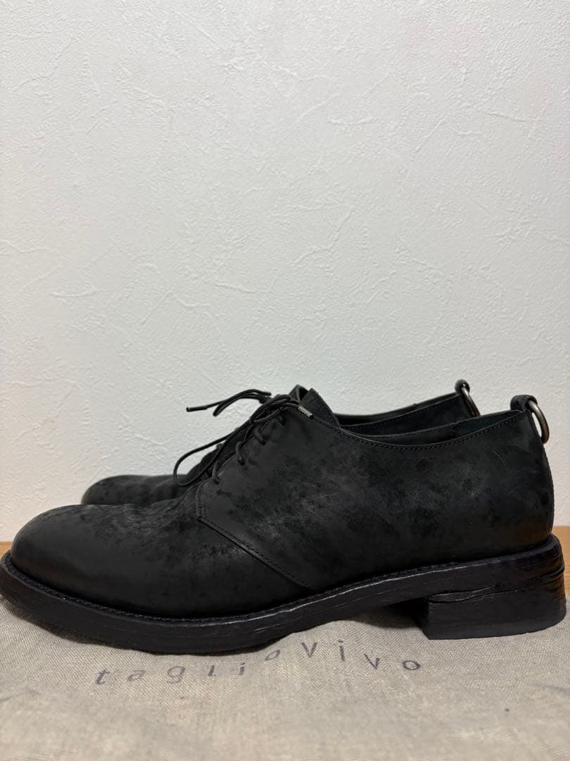 靴 Tagliovivo Culatta Reverse Leather Derby
