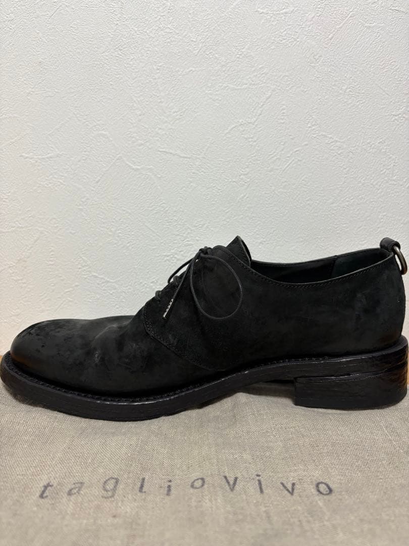 靴 Tagliovivo Culatta Reverse Leather Derby