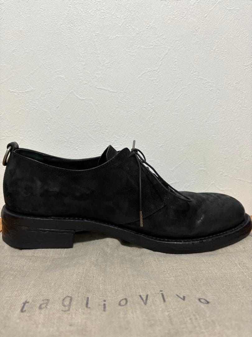 靴 Tagliovivo Culatta Reverse Leather Derby