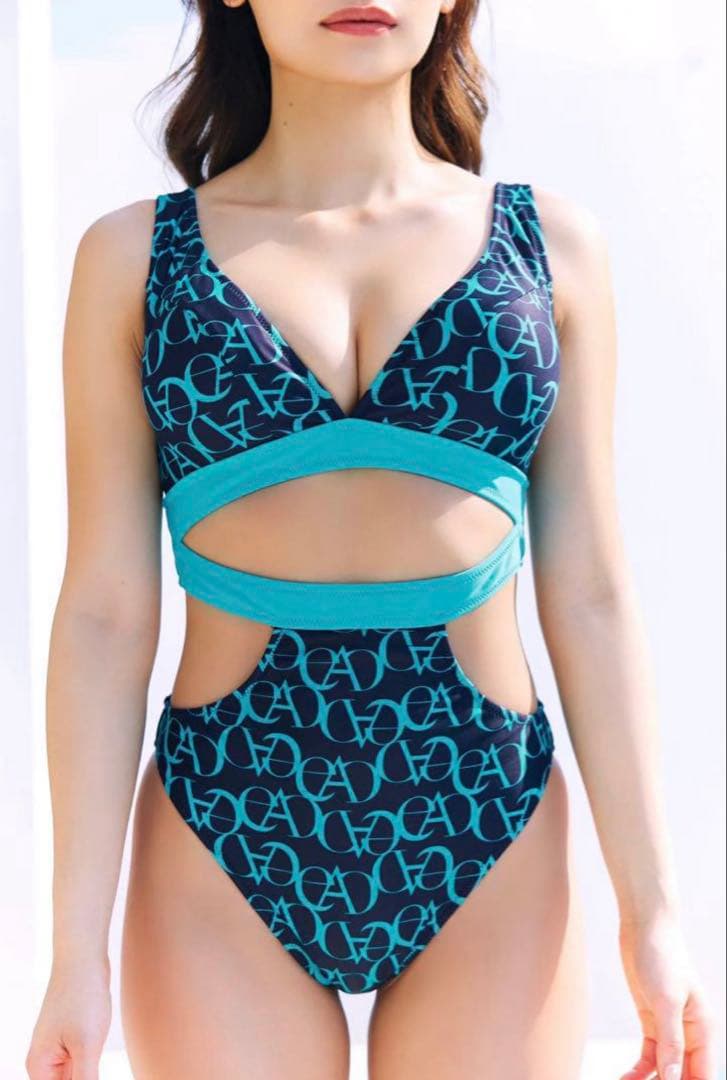 alency 水着　ぴとちゃん　ロゴ　ワンピースビキニ