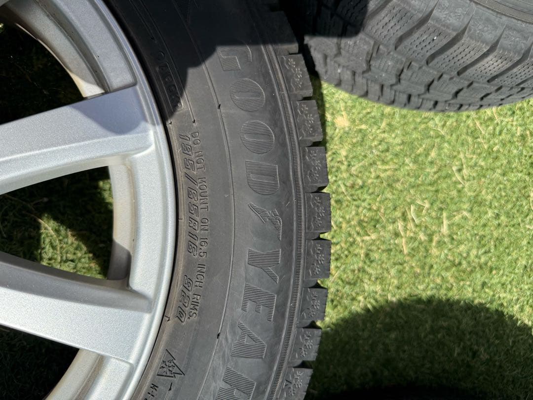 MI　ライズ　Goodyear 冬用タイヤ 16インチ ホイールセット