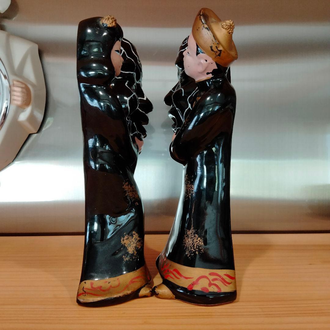 ペ*ン様 50s ツーフェイス　壁掛け　two face ビンテージ　ロカビリー