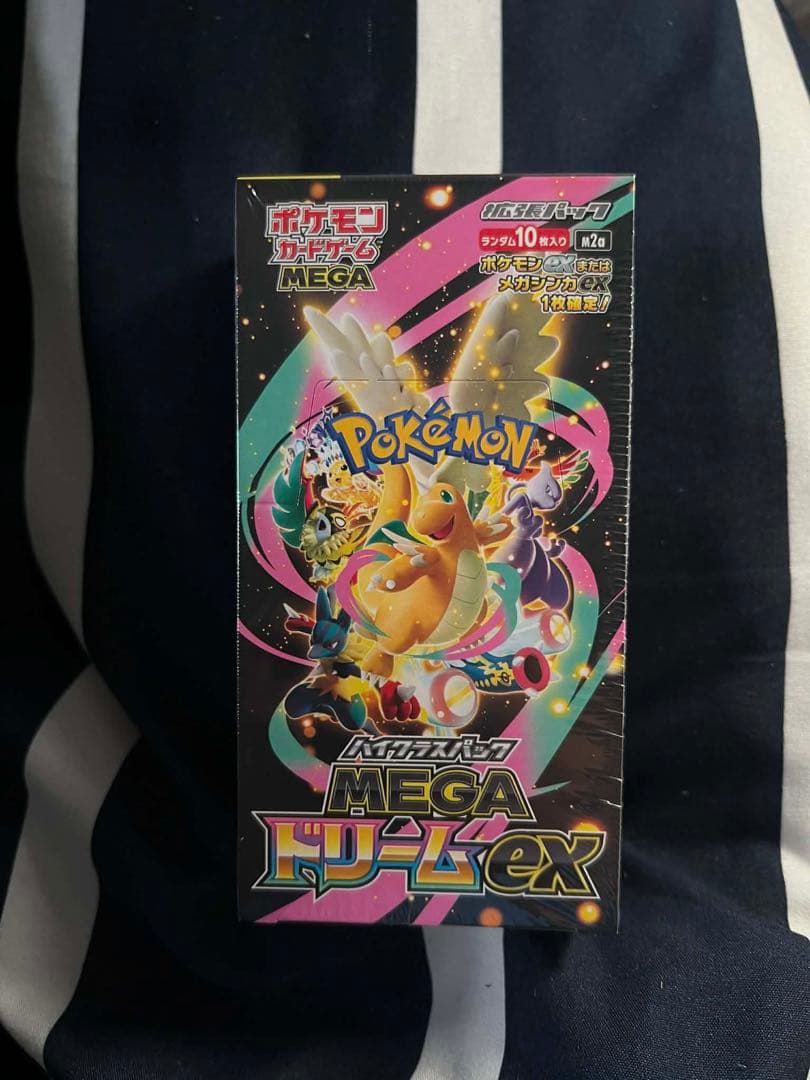 【新品・未開封】ポケモンカード MEGAドリームex 1BOX