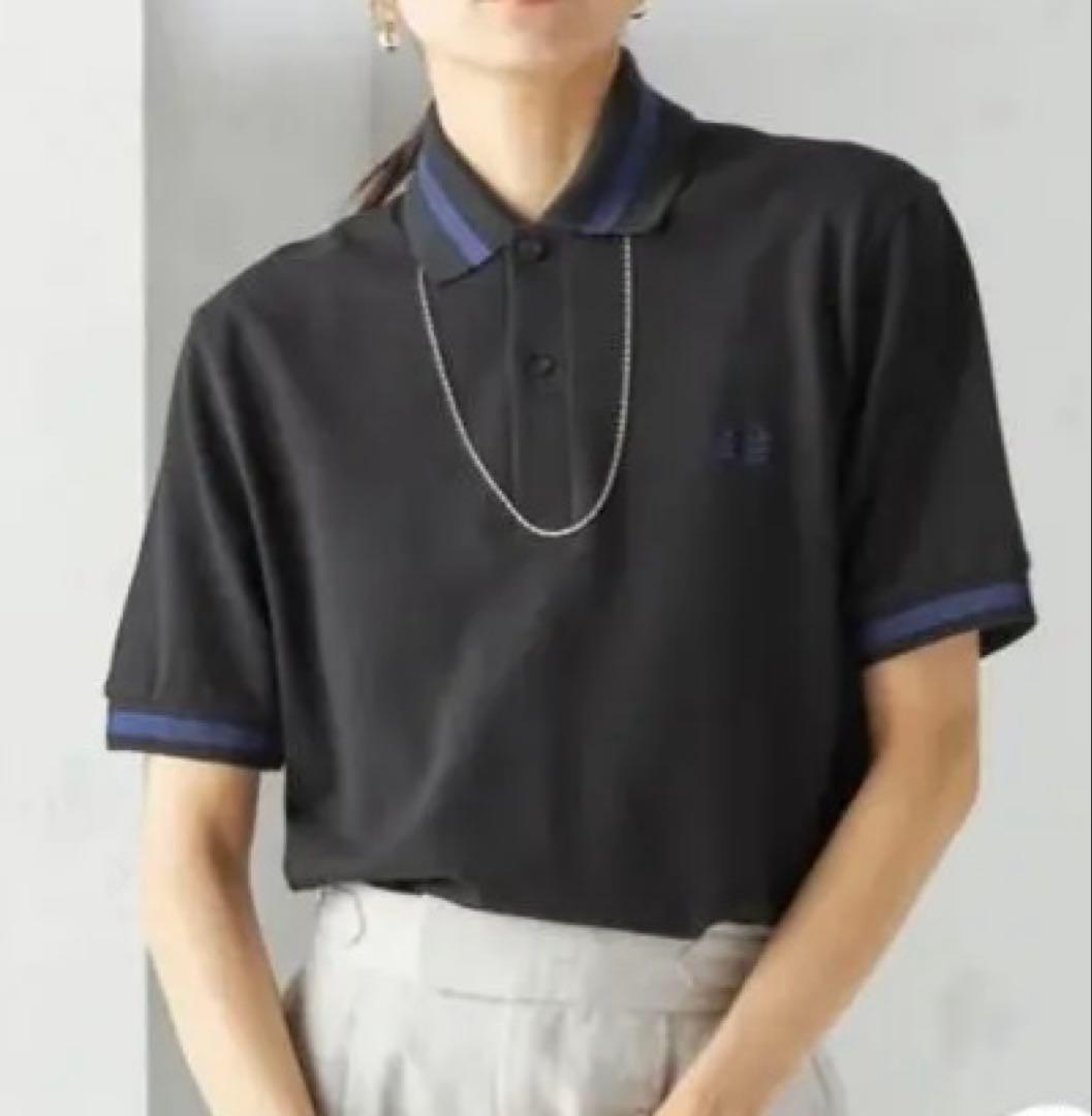 FRED PERRY M2 POLO ENGLAND ブラック