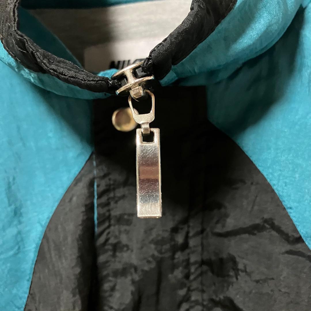 1291 USA製90sナイキNIKEナイロンジャケット刺繍アメリカUSA古着