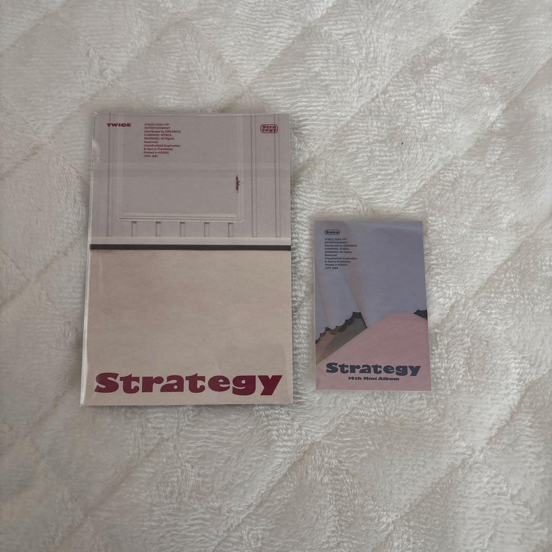 TWICE サナ サイン入りポストカード