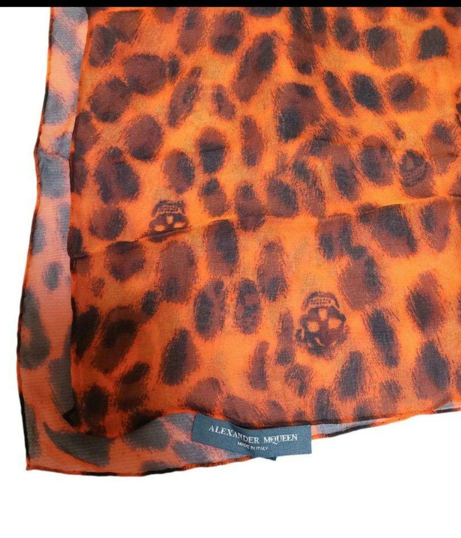 【美品】Alexander McQueen アレキサンダーマックイーンストール