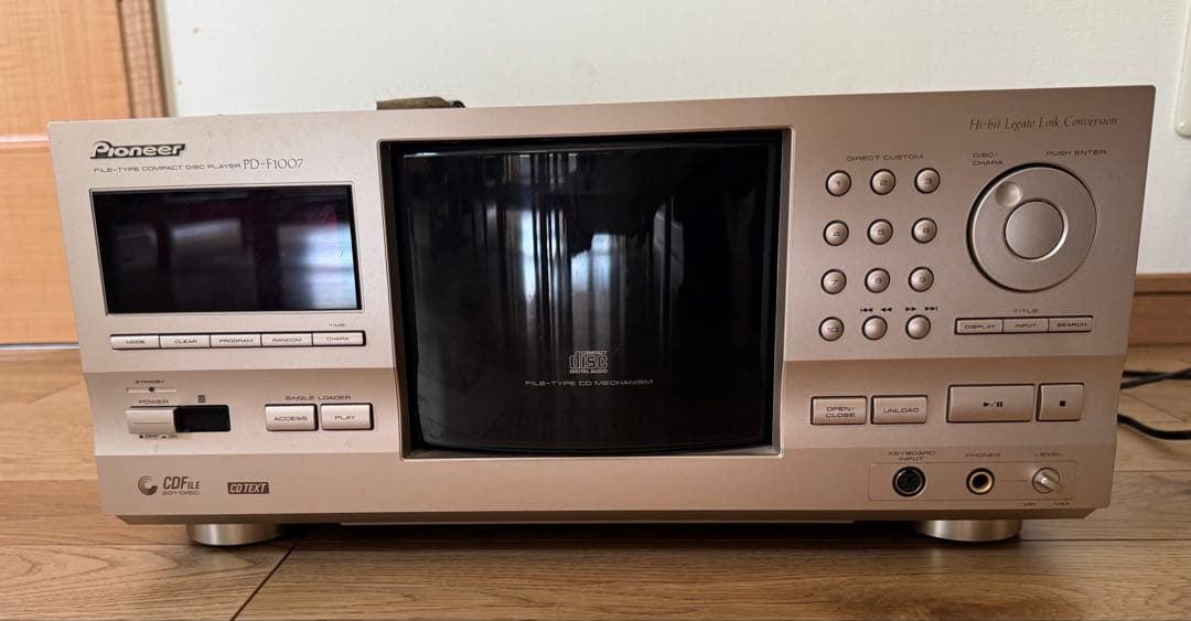 Pioneer パイオニア CDファイルプレーヤー PD-F1007